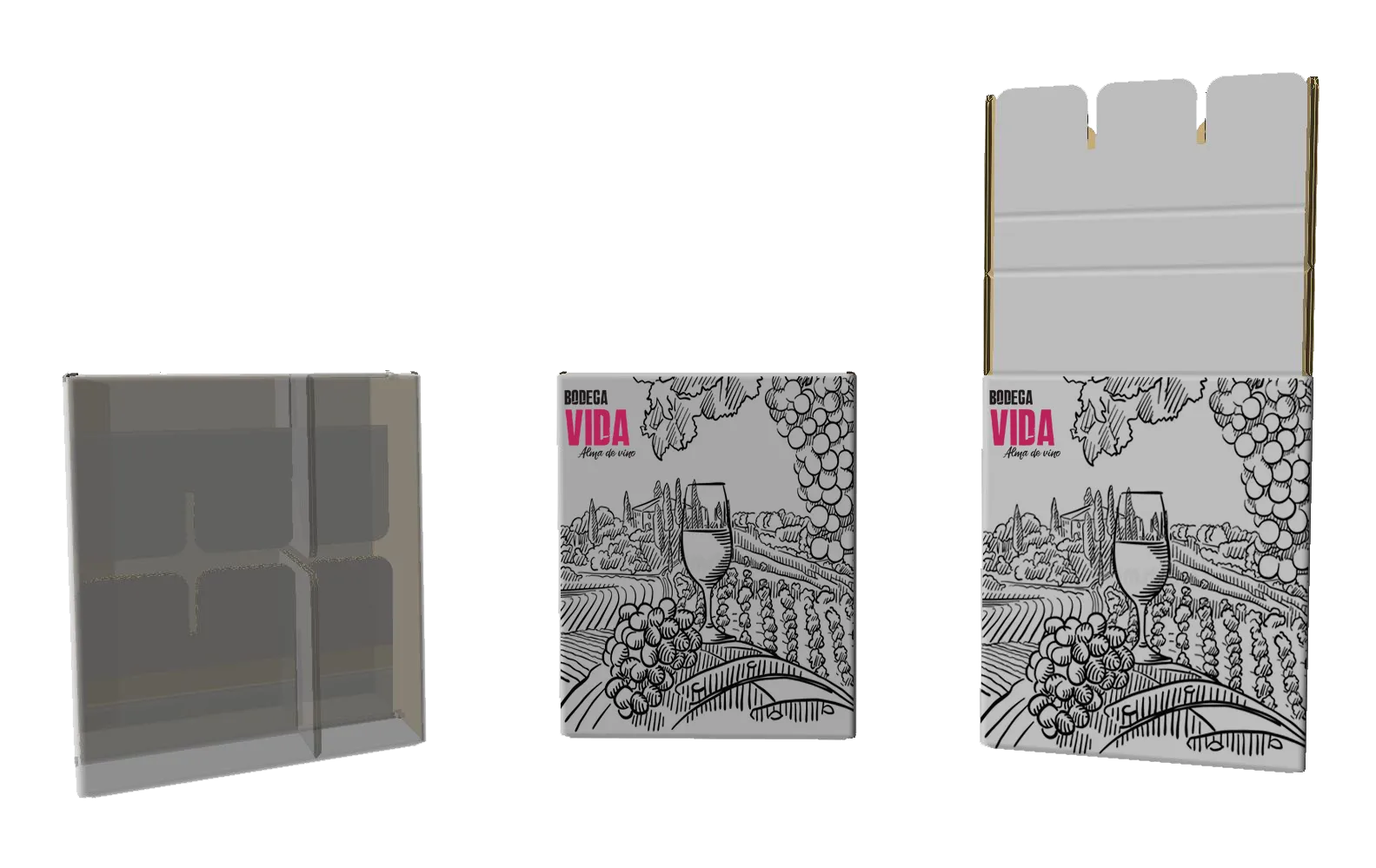 Cajas Bodega Vida sinfondo