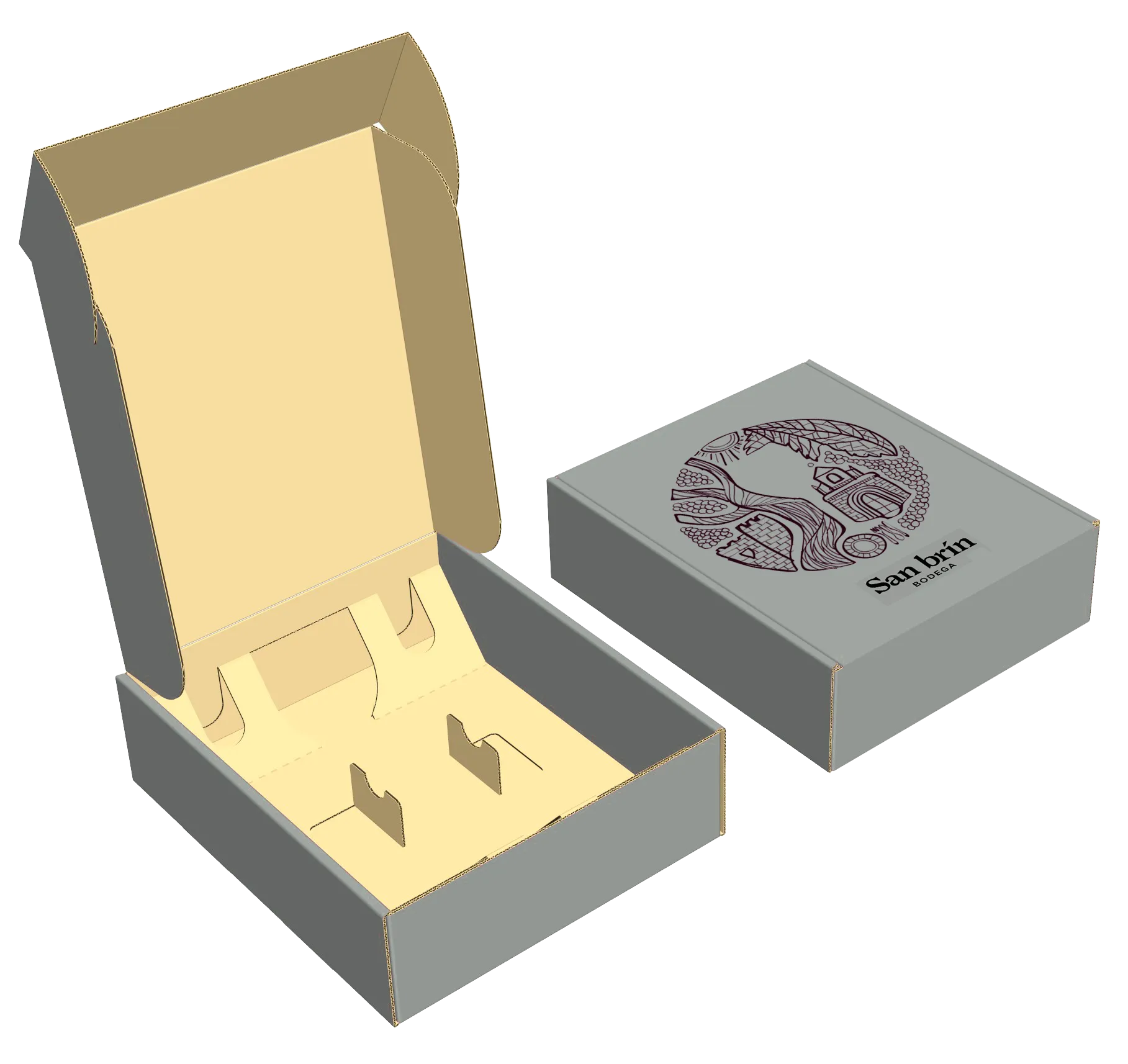 Caja San Brín sinfondo